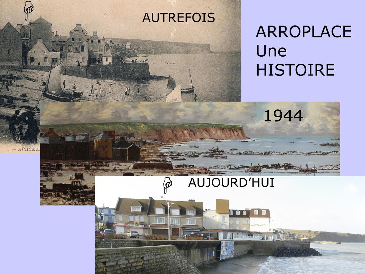 Arroplace Arromanches-les-Bains Exterior foto